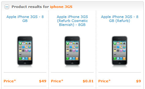 ATT offers refurbished iPhone 3GS one cent