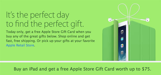 Apple Black Friday gift cards