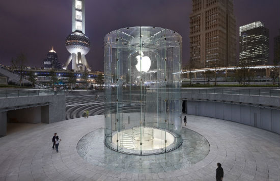 More Apple stores to open in China.