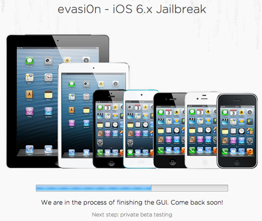 evasi0n jailbreak iOS 6.1