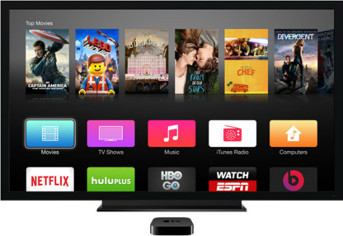 A cable subscription is not required for Apple TV.