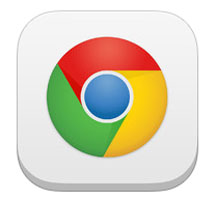 Chrome for mobile icon
