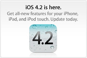 apple iphone firmware ios 4.2 release