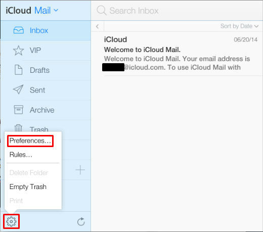 How to create an iCloud email alias.