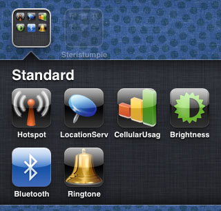 SBSettings no jailbreak toggles 3 IconSettings standard icons