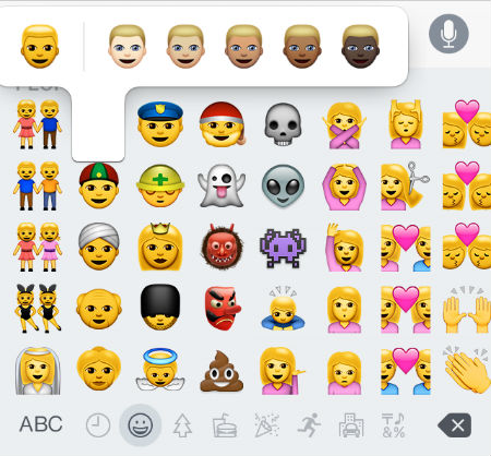 iOS 8.3 features new emojis and a new interface.