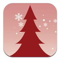 apple iphone application SnapShot Holiday card