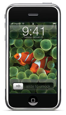 iPhone 9:41 clown fish