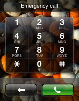 apple iphone lock screen emergency call security hole