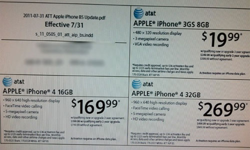 iPhone 4 Target Radio Shack prices