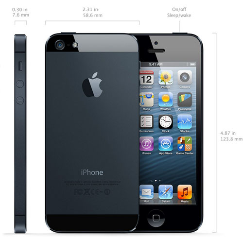 iPhone 5 black official release