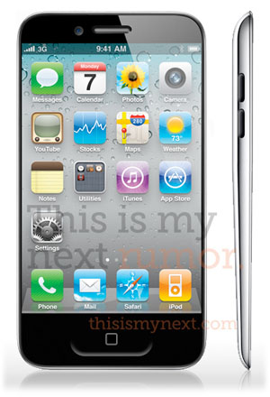 iphone 5 mockup slim iPod touch