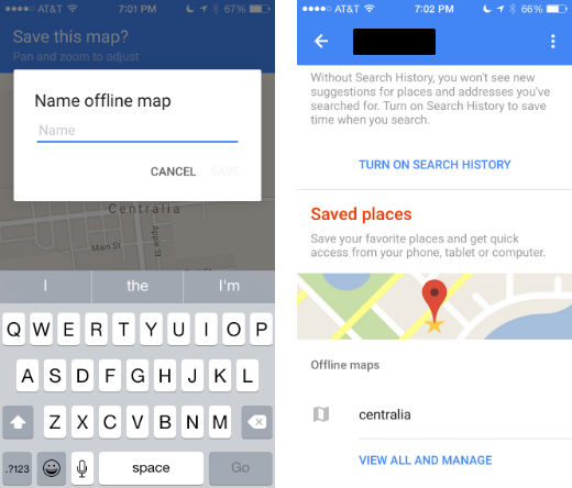 How to use maps offline on your iPhone.