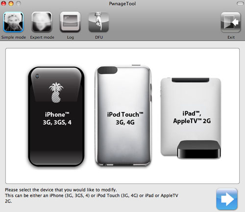 iPhone Dev-Team Pwnage Tool 4.2 Mac OS X
