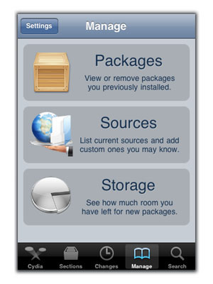 SemiTether package iOS 5 jailbreak step 1