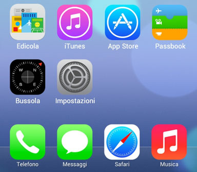 iOS 7 Winterboard theme