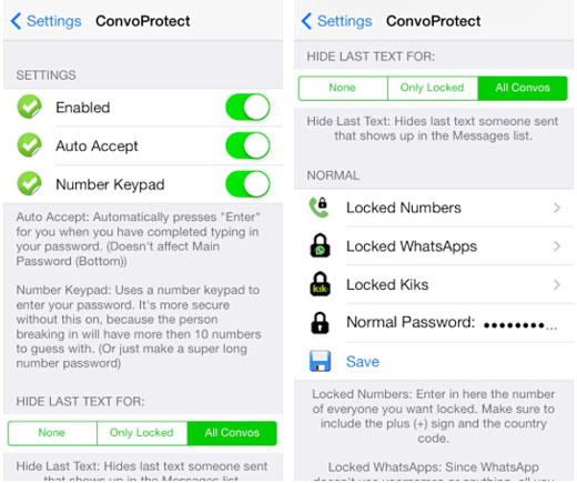 iOS 7 jailbreak ConvoProtect