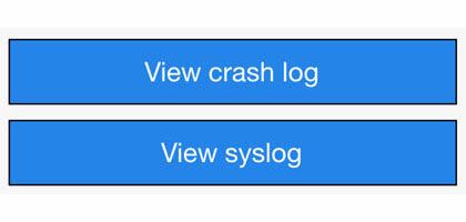 log iOS crashes 1