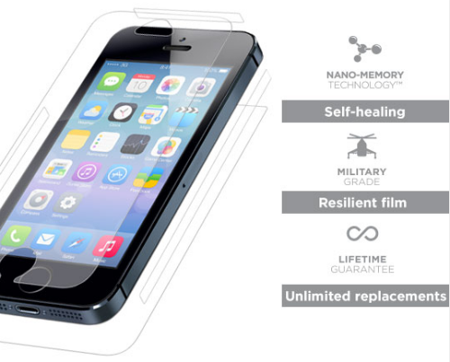 invisibleSHIELD iPhone 5s