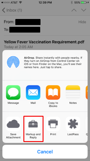 How to annotate Mail attachments in iOS 9. How to annotate Mail attachments in iOS 9.