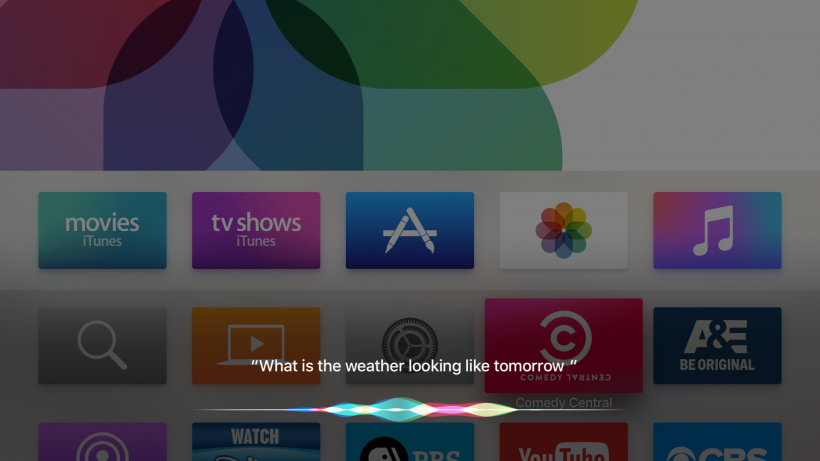 Siri on Apple TV