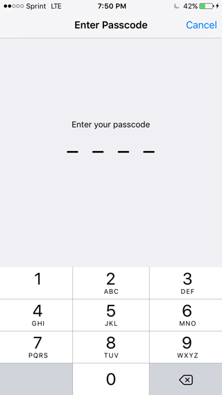 Complex passcode 2 Complex passcode 2