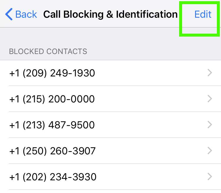 Unblock phone number 3