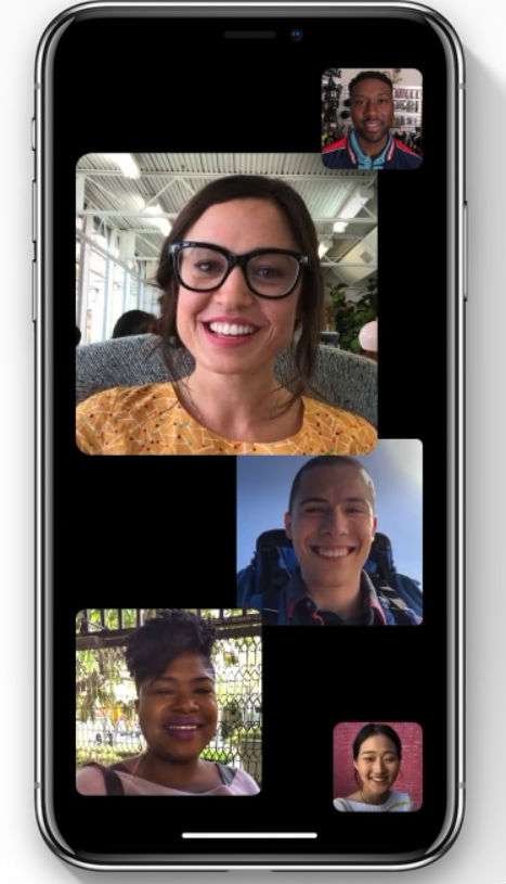 FaceTime iOS 12