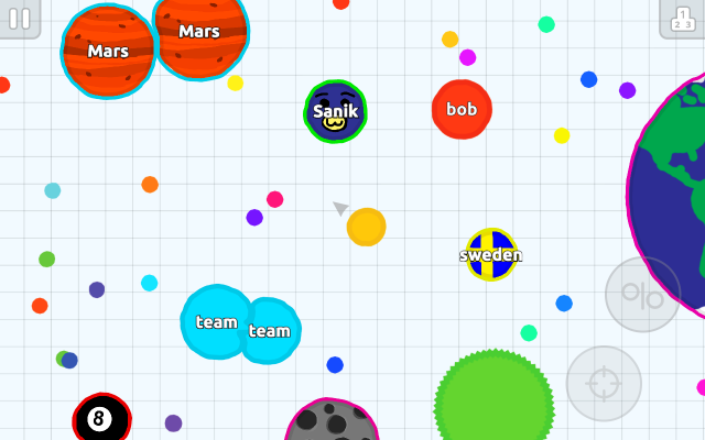 Hold When You're Small, Tap When You're Big Agar.io