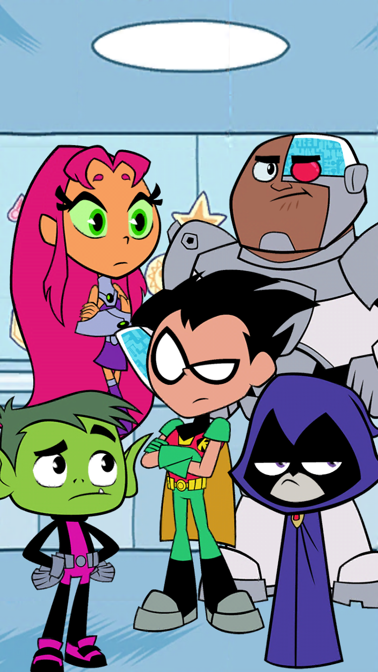 Teeny Titans Character Select