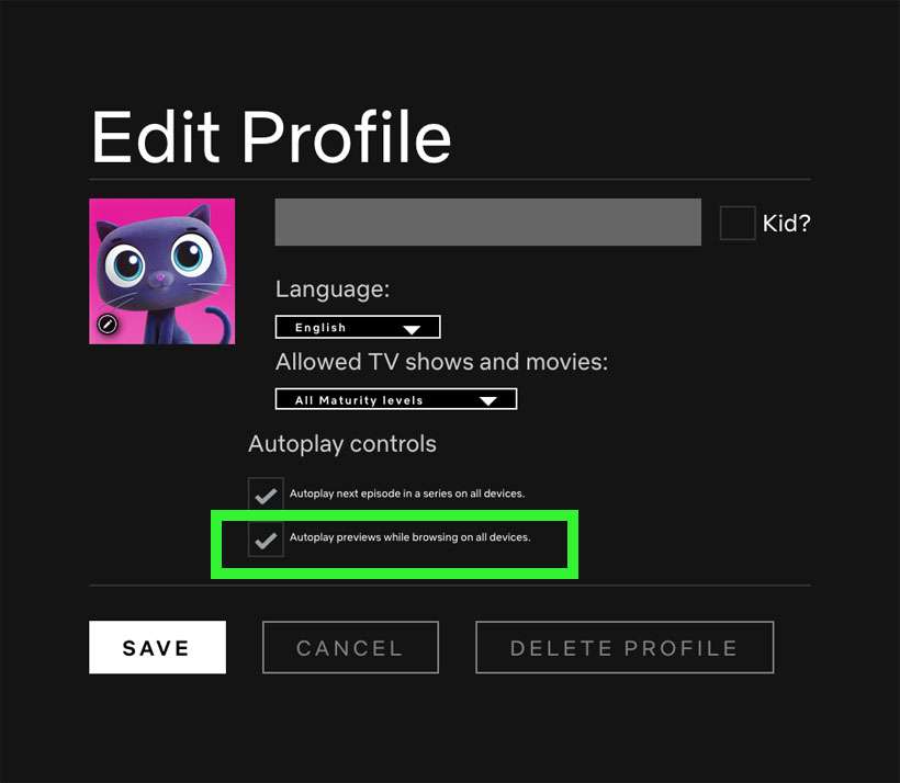 Netflix profiles 3 Netflix profiles 3