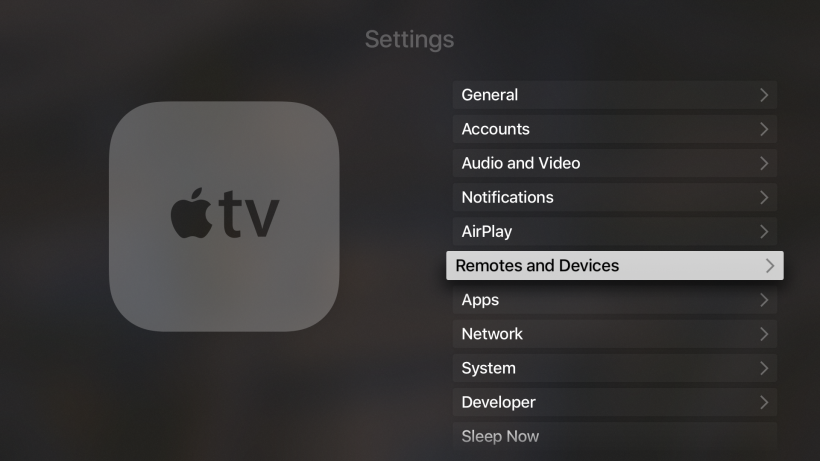 Apple TV Settings