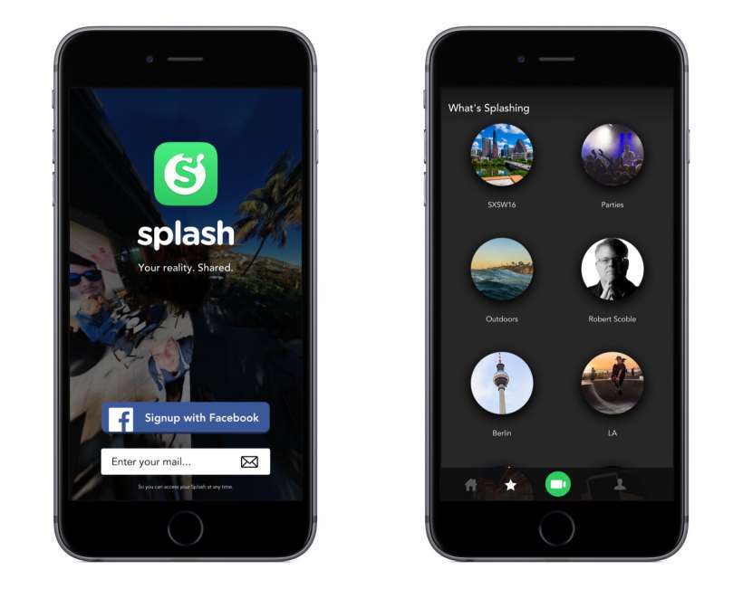 Splash 360 Video Camera iOS