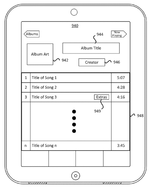 apple patent mixtape interface apple patent mixtape interface