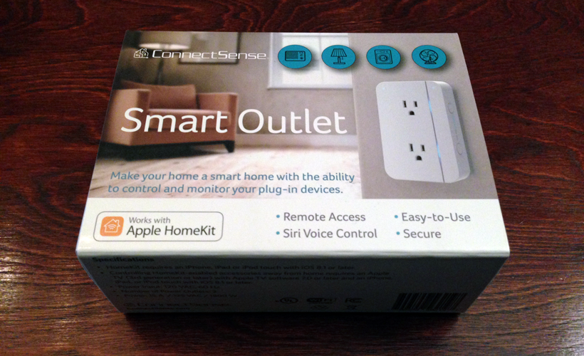 ConnectSense Smart Outlet box