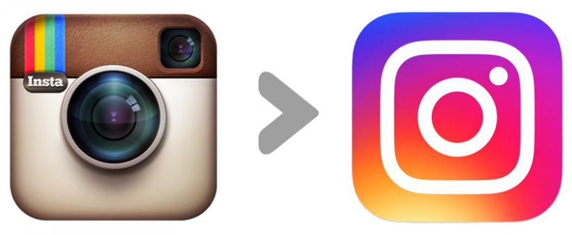 Instagram 8.0 flat redesigned icon