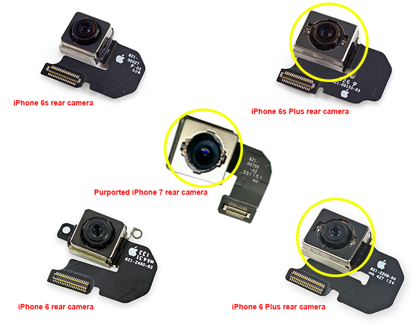 iPhone 7 camera module