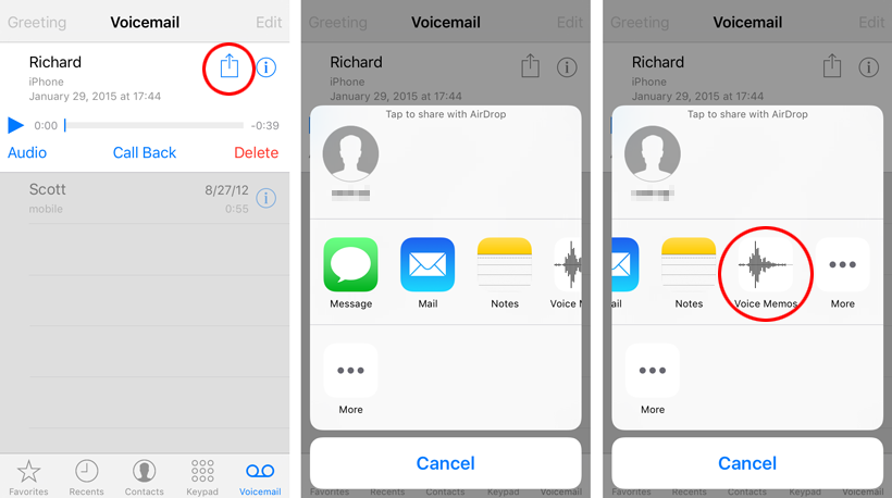 Visual Voicemail iOS 9