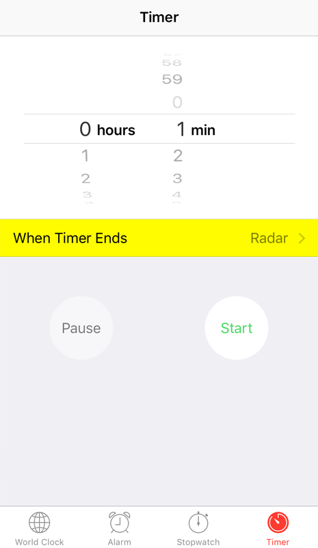 iOS Sleep Timer