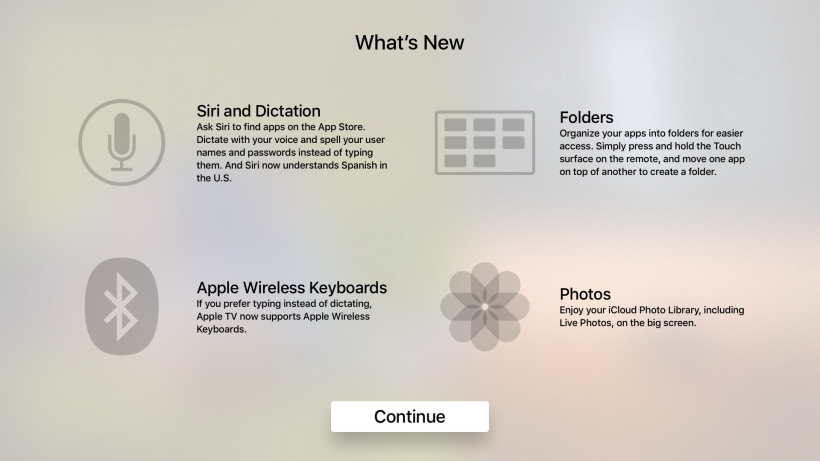 tvOS 9.2 new features