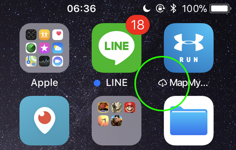 What is the white cloud next to apps on my iOS home screen? | The iPhone FAQ