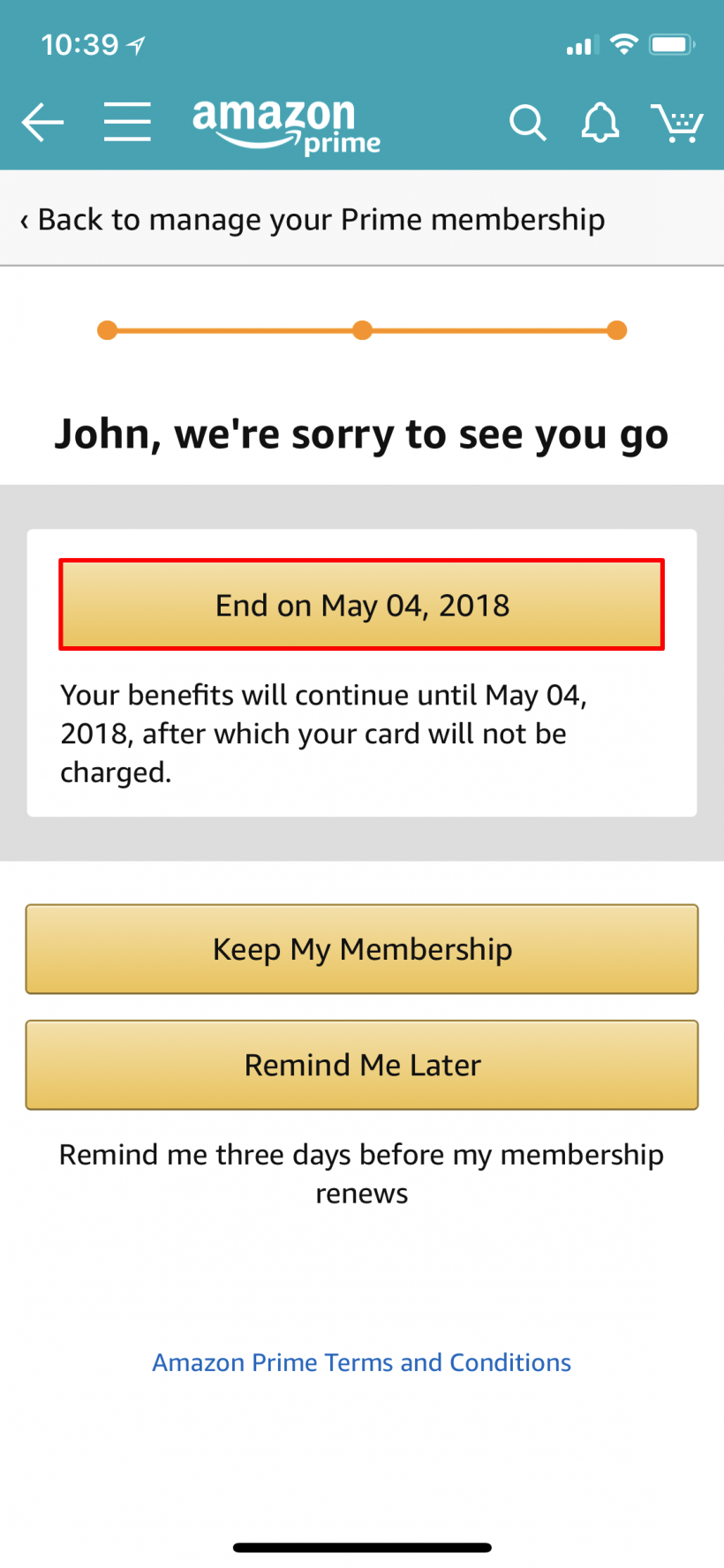 How to cancel Amazon Prime subscription on iPhone and iPad.