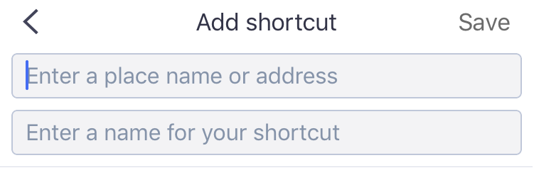 Add Shortcut