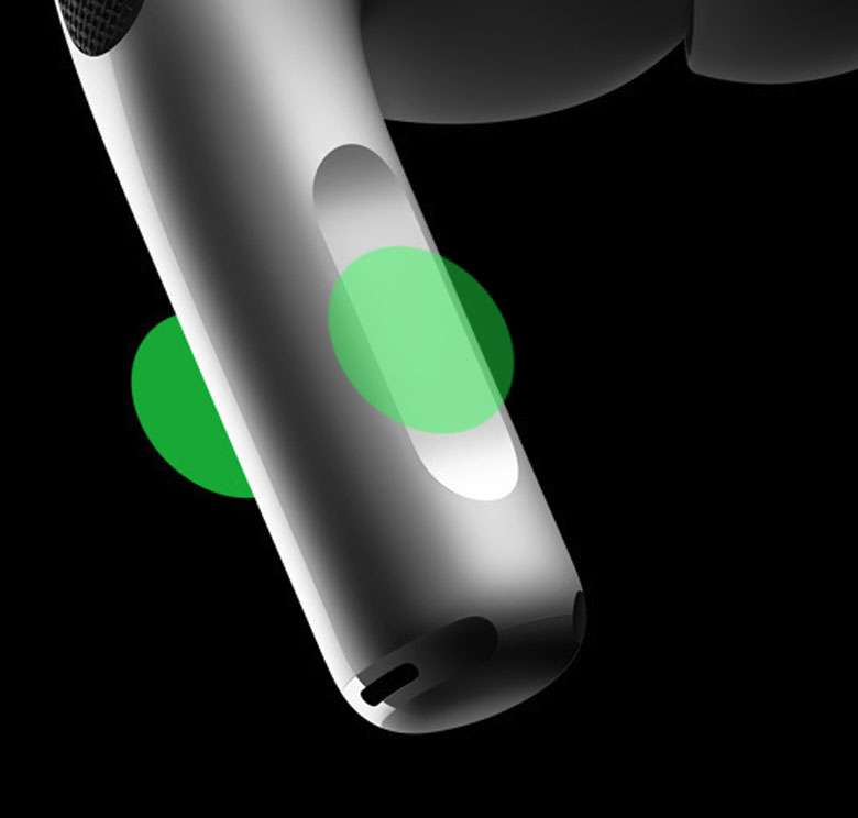 AirPods Pro 2 swipe control