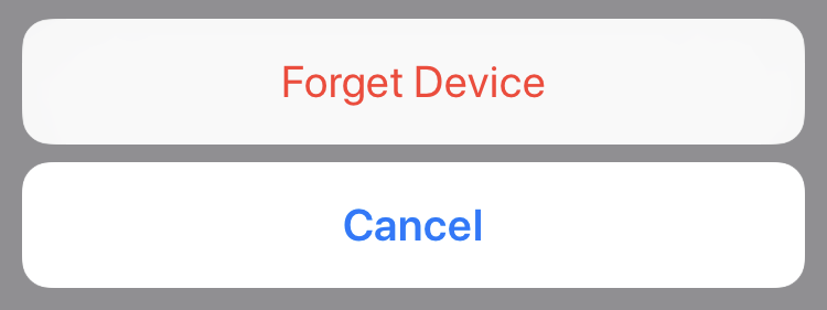 Unpair AirPods Unpair AirPods