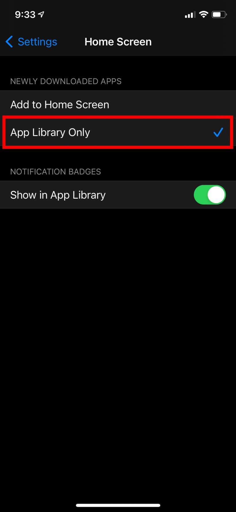 How to quickly move apps from Home Screen to App Library on iPhone.