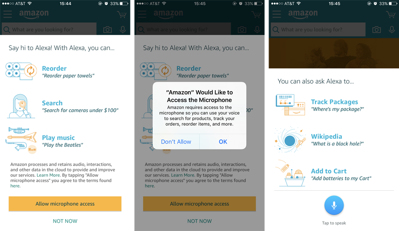Alexa Amazon iOS app Alexa Amazon iOS app