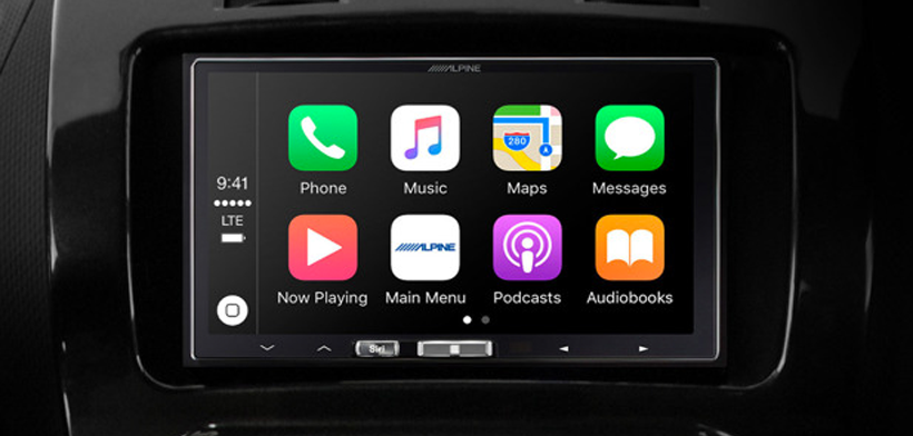 Alpine iLX-107 wireless CarPlay