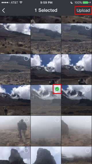 How to use Amazon Photo cloud on iPhone.