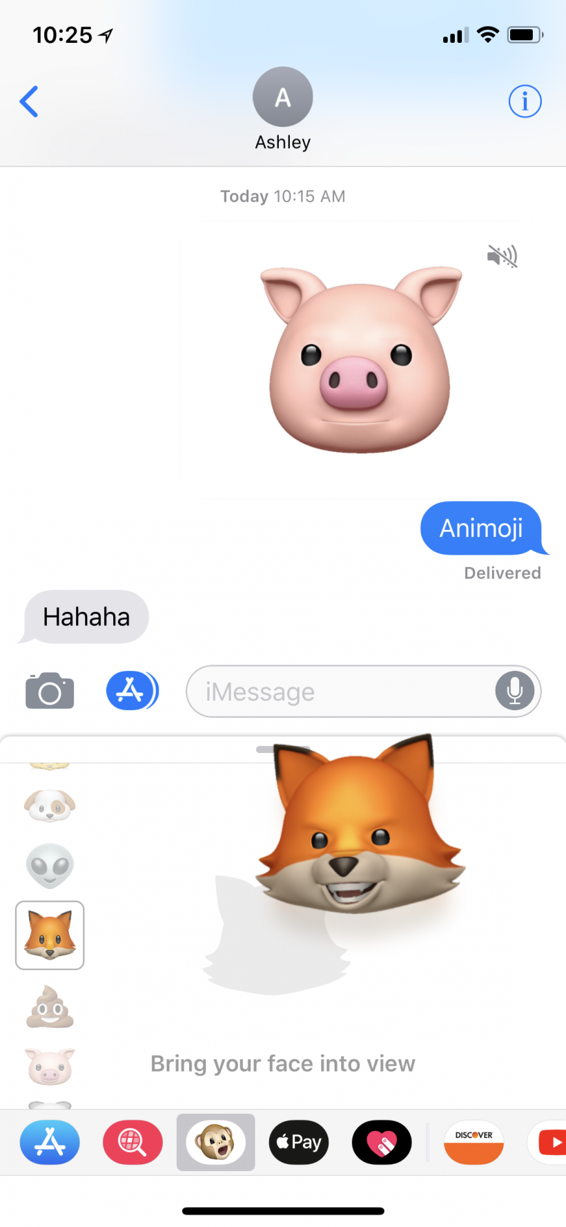 How to create and send Animoji on iPhone 10.